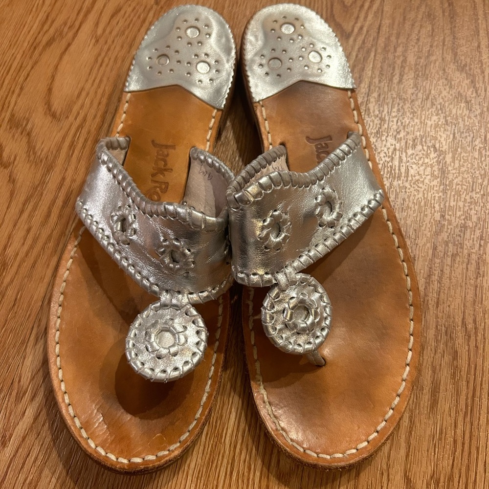 Silver Jack Rogers Size 9